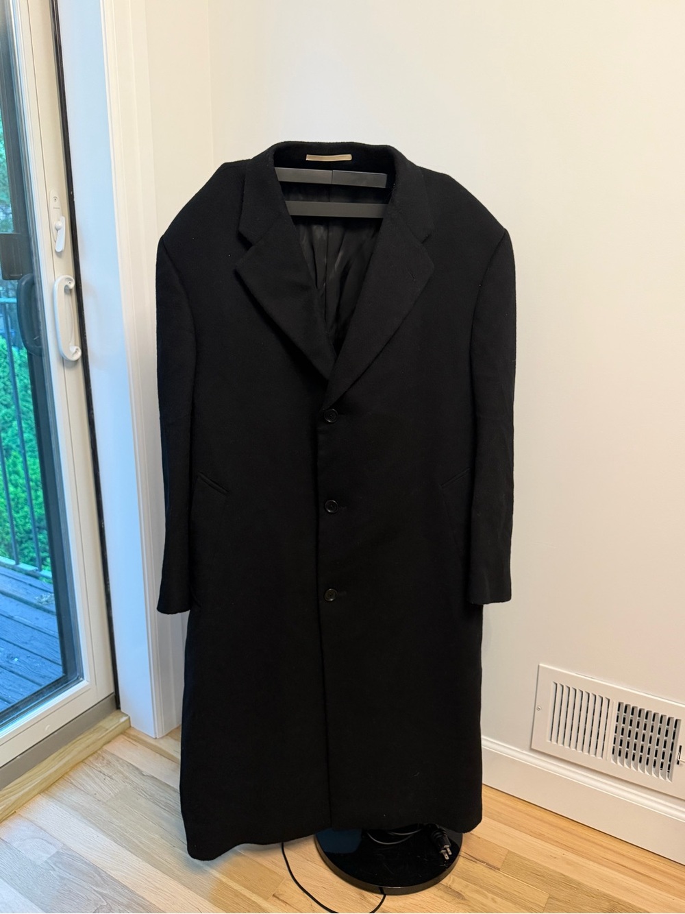 Burberry Men’s Wool Overcoat - size 46